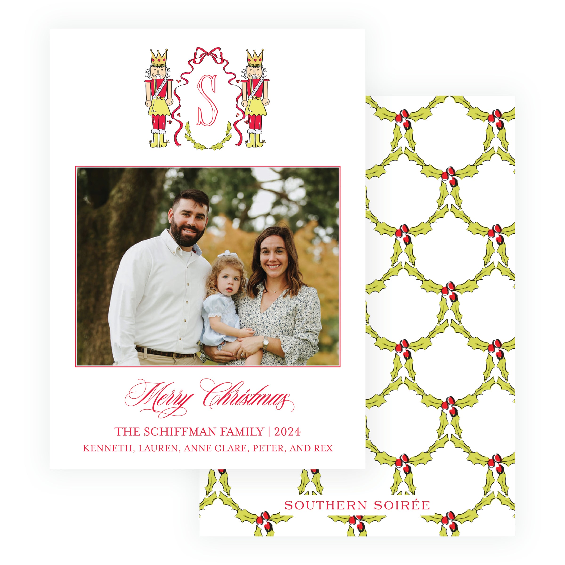 Holly Nutcracker Crest