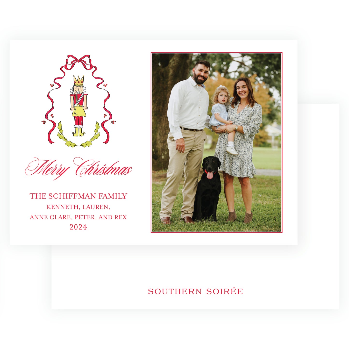 Holly Nutcracker Landscape