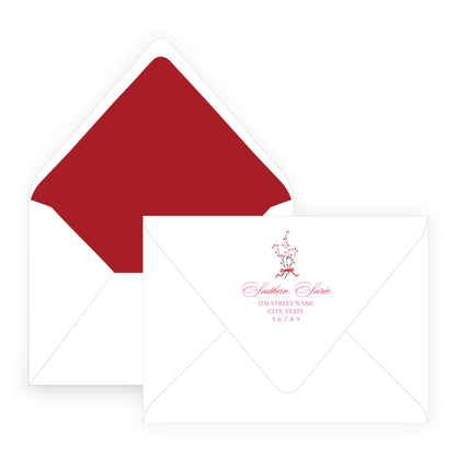 Plaid and Holly Crest Landscape