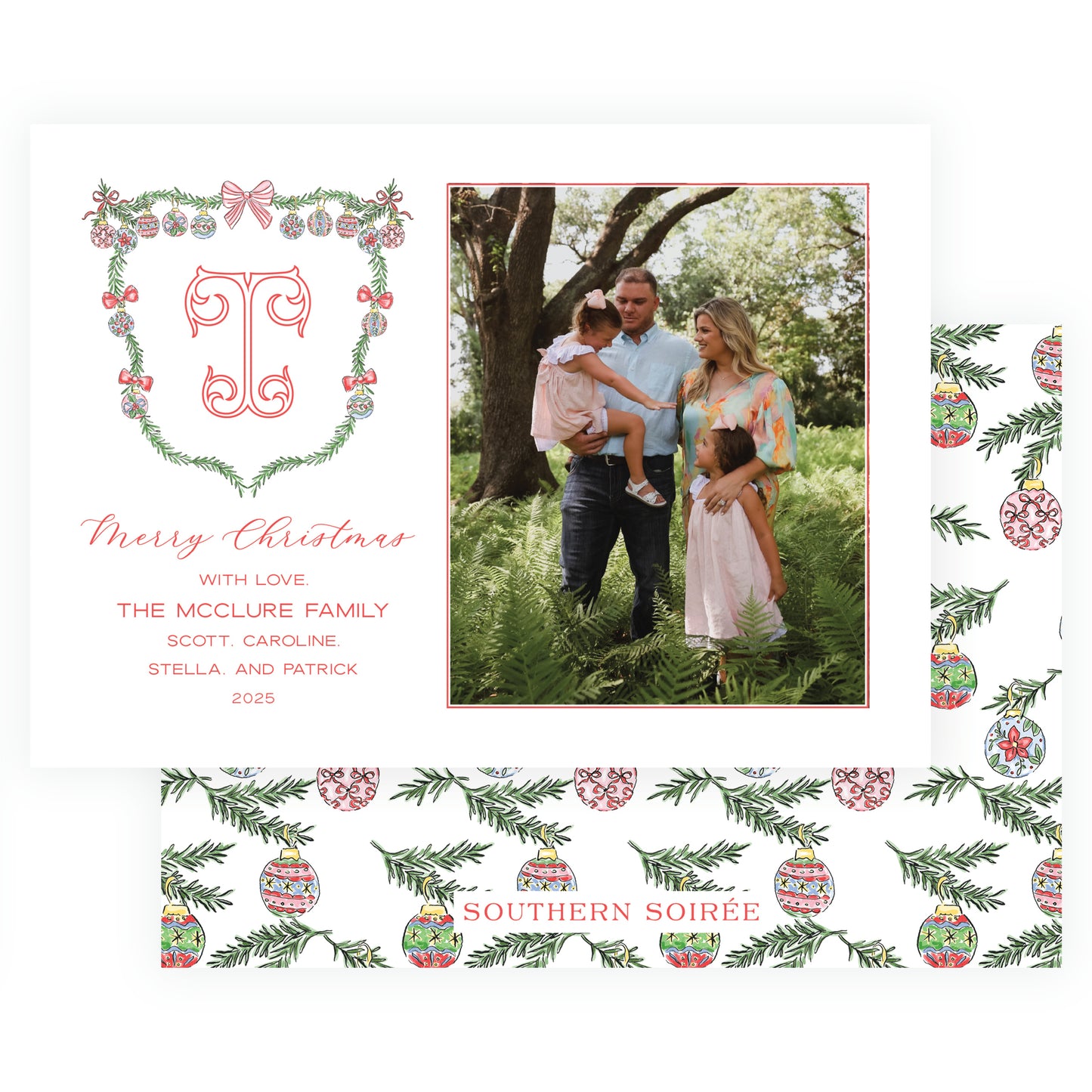 Baubles and Swag Crest Landscape