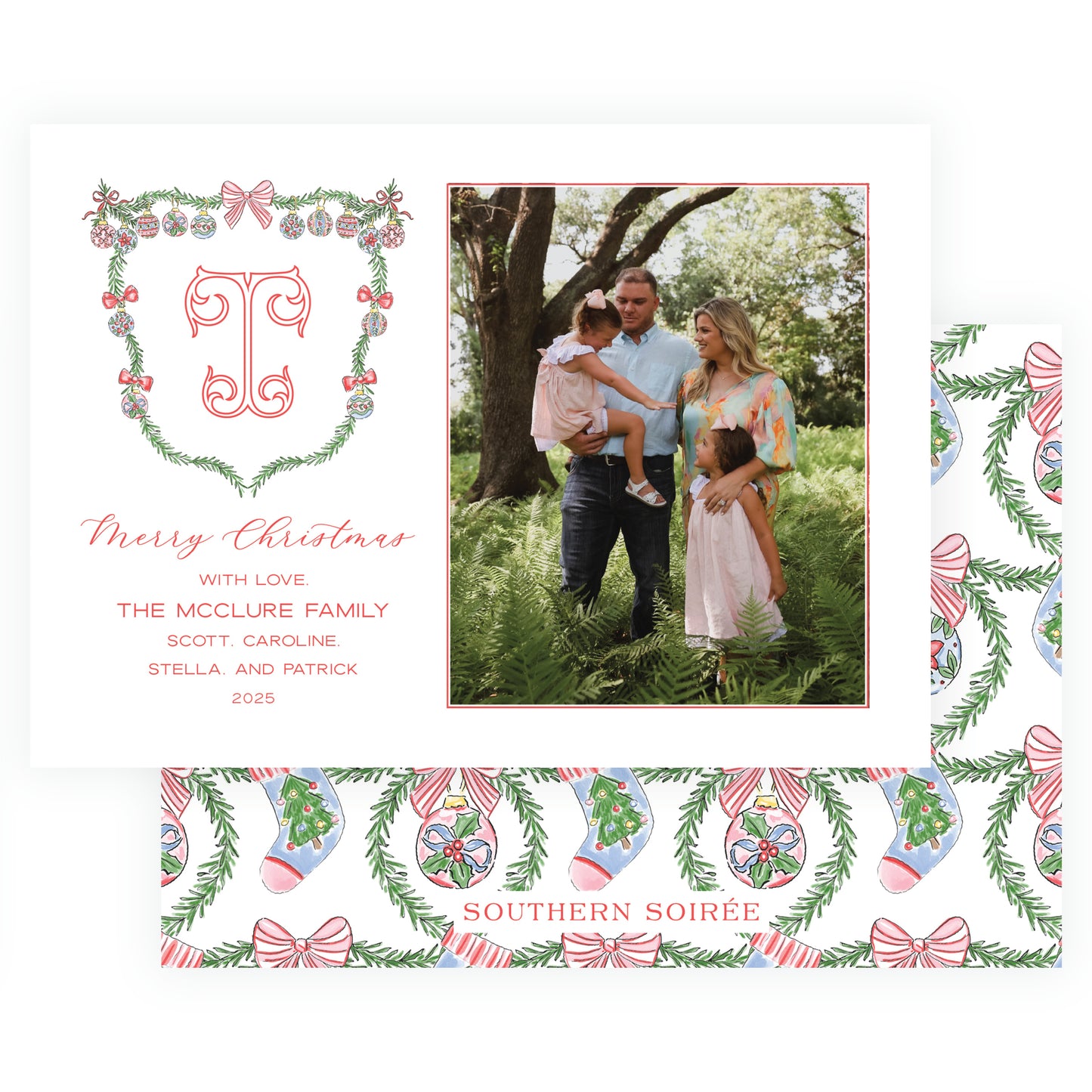 Baubles and Swag Crest Landscape