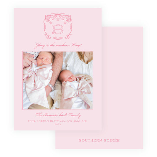 Pink All Things Pink Crest