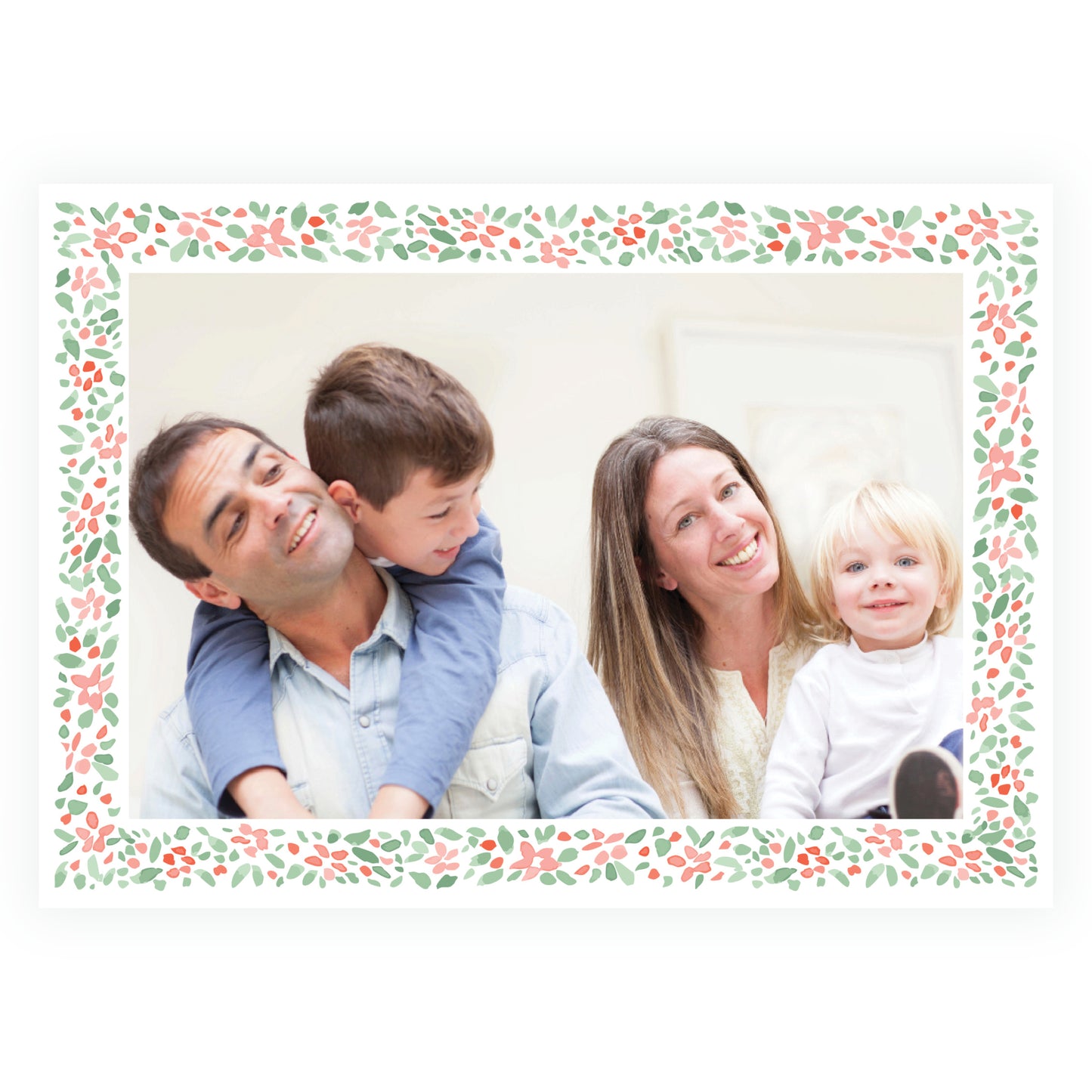 Painterly Festive Frame Landscape