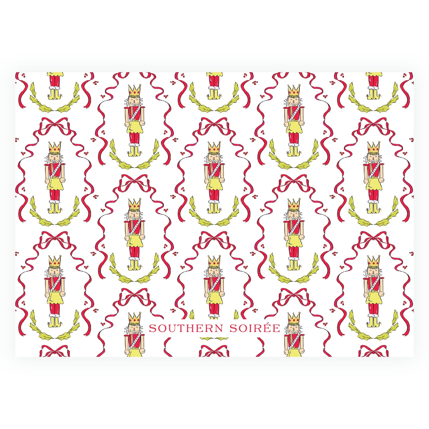 Holly Nutcracker Landscape