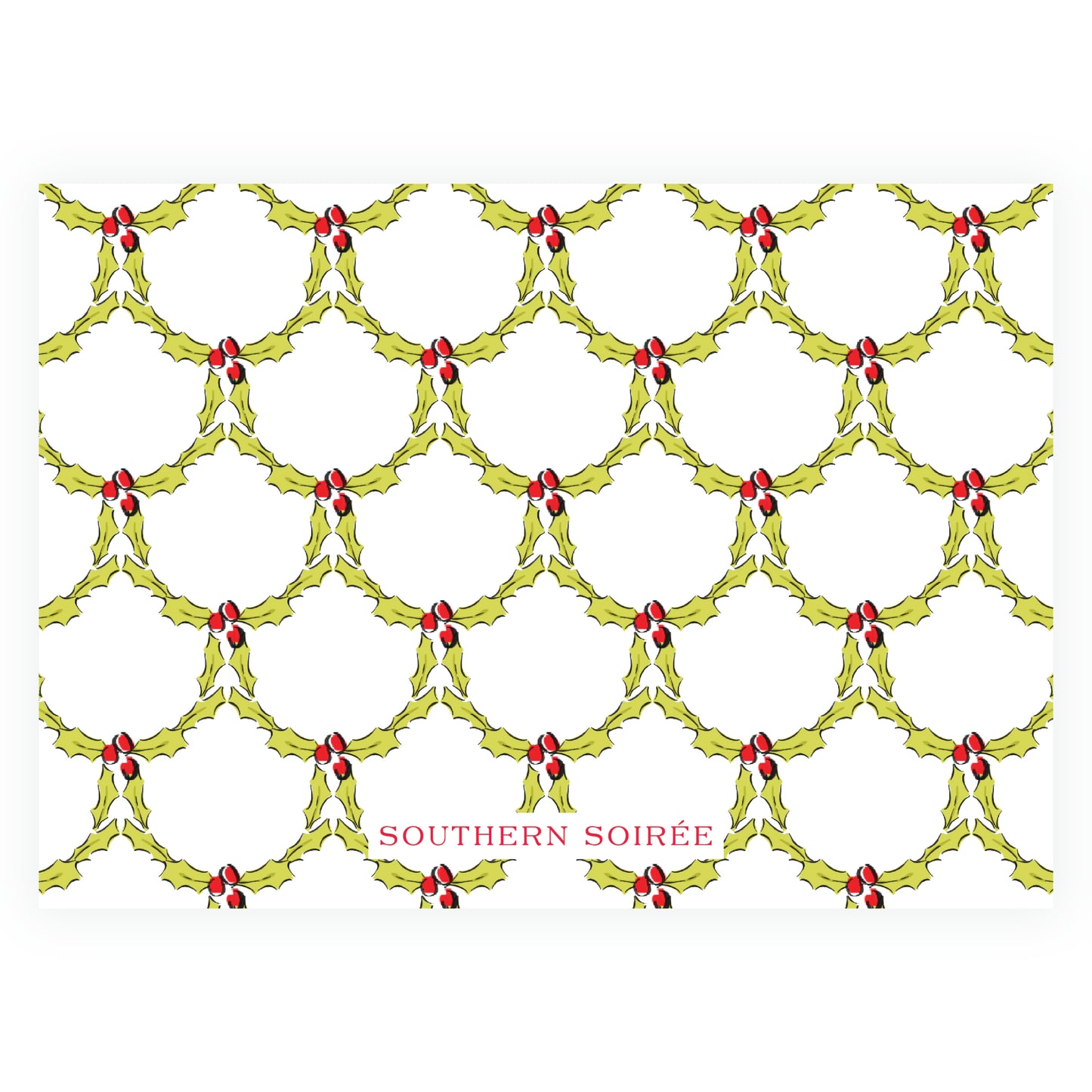 Holly Nutcracker Landscape