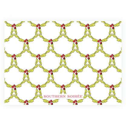 Holly Nutcracker Landscape