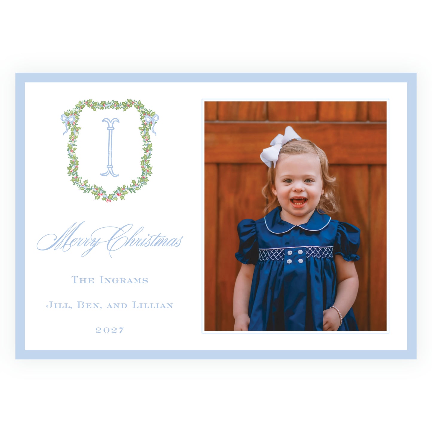 Blue Holly Crest Landscape