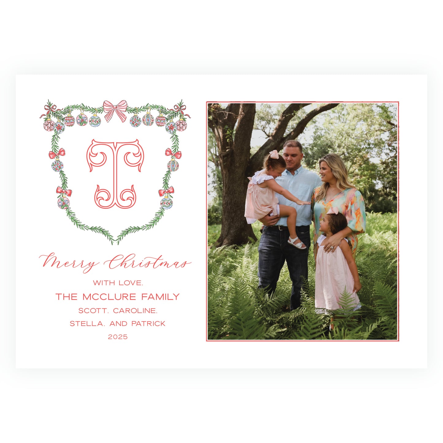 Baubles and Swag Crest Landscape