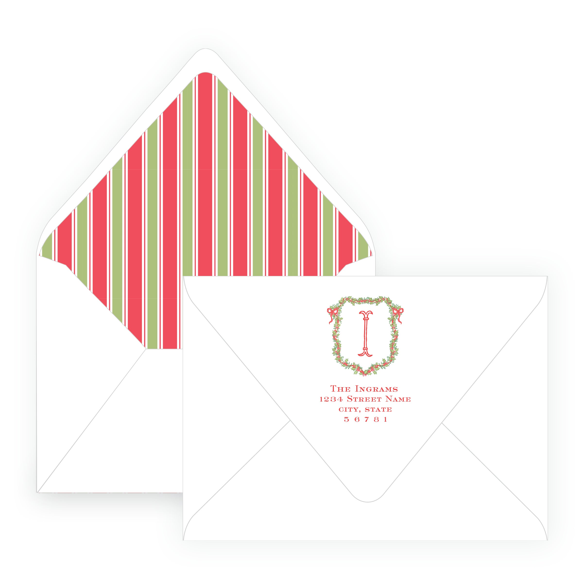 Red Holly Crest