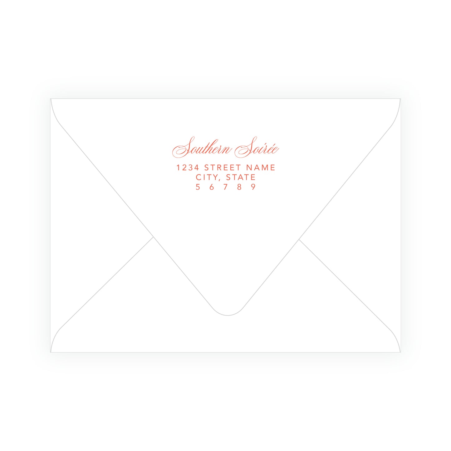 Painterly Festive Frame Landscape