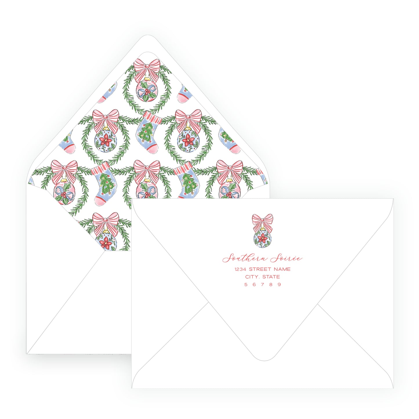 Baubles and Swag Crest Landscape