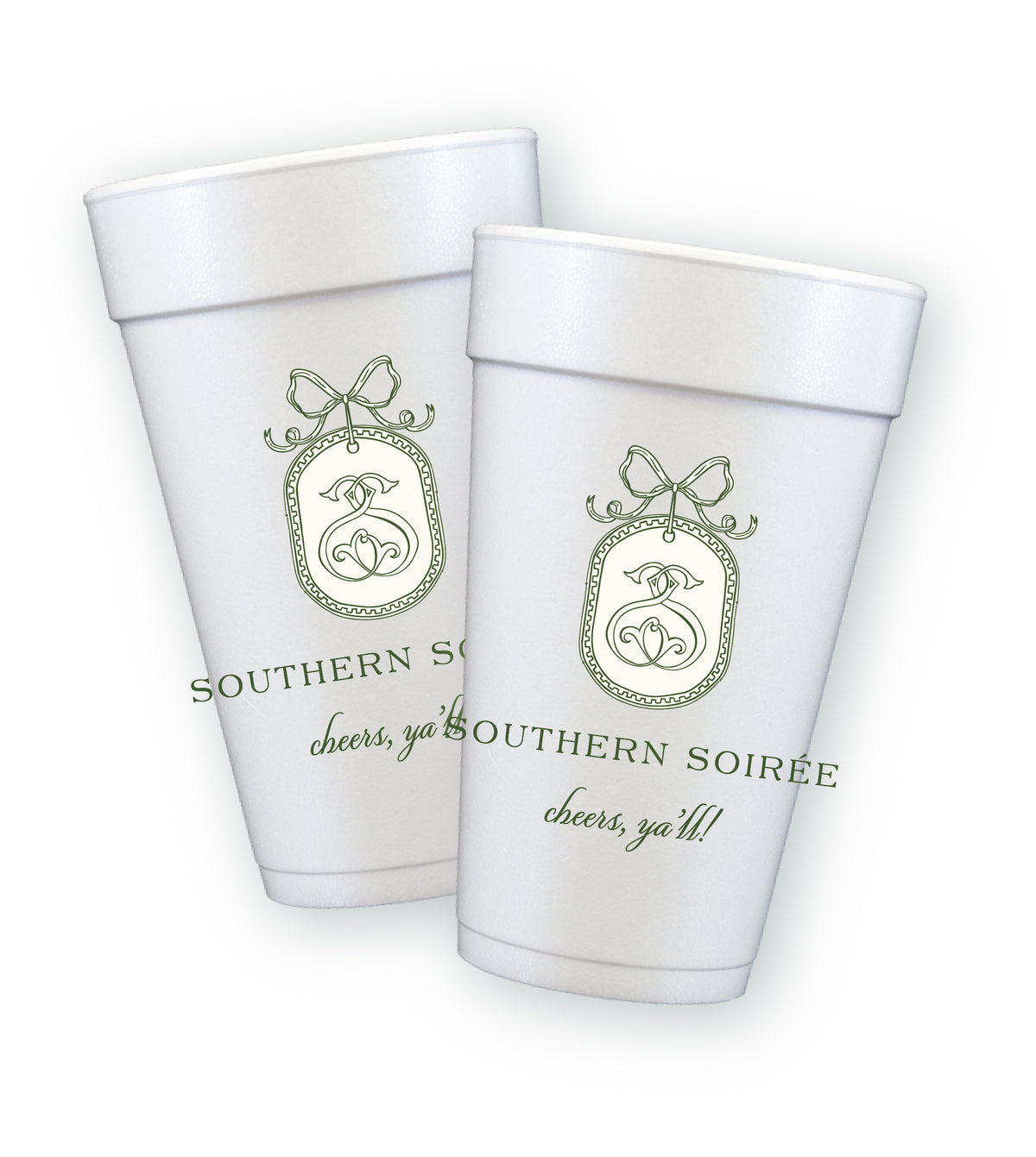 Full-Color Personalized Styrofoam Cups