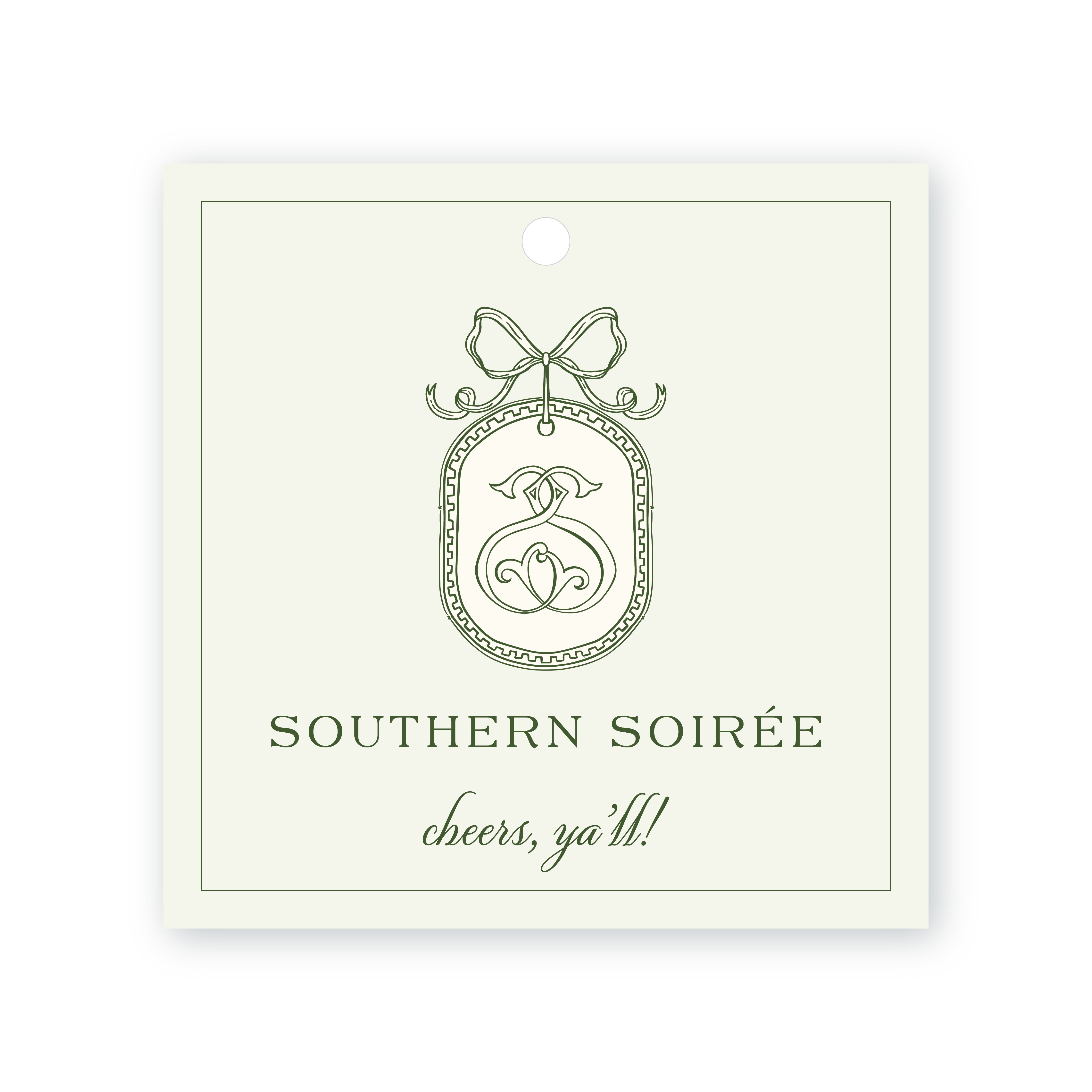Custom Square Gift Tags – 3 x 3 Personalized Hang Tags