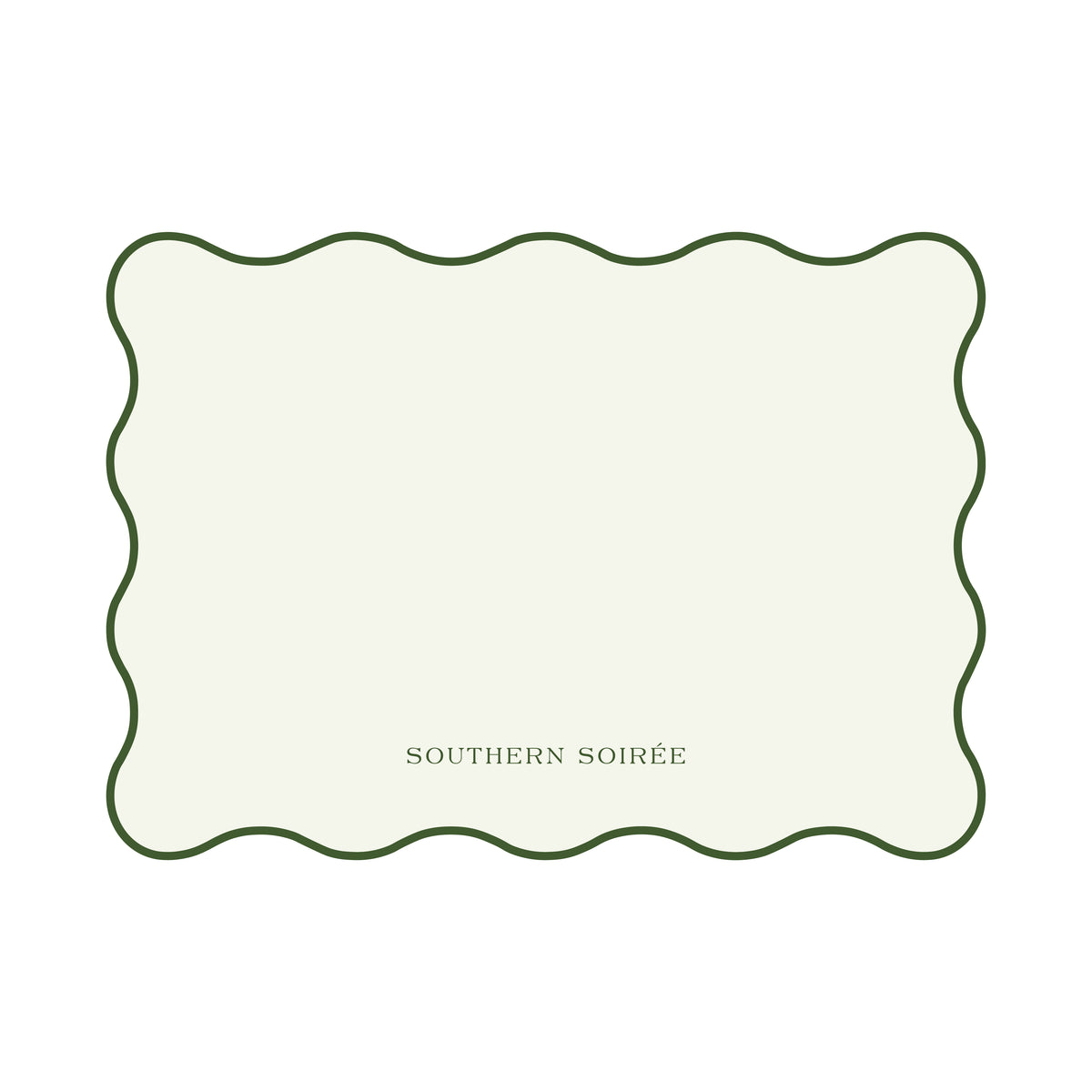 Custom Invitation 5 x 7  [Die-Cut]