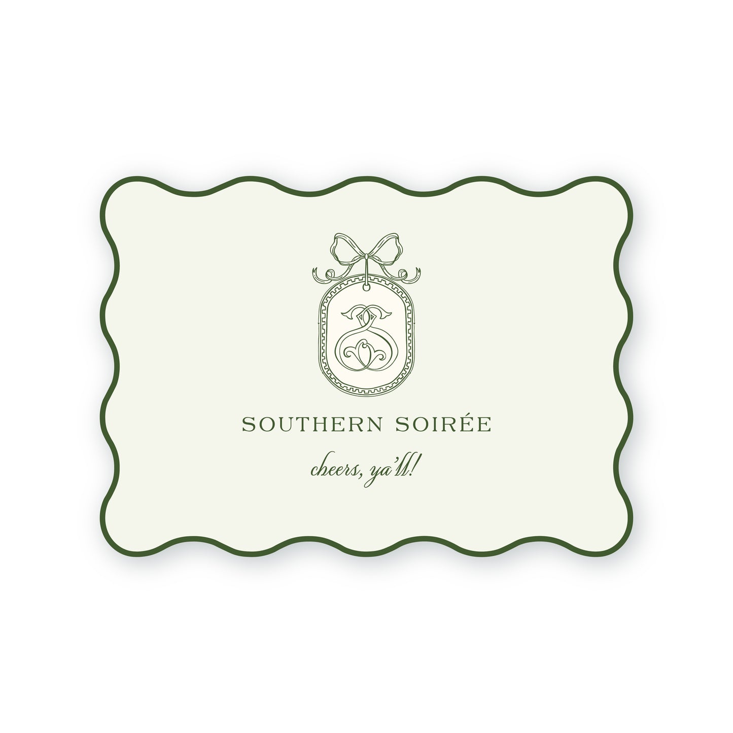 Custom Invitation 5 x 7  [Die-Cut]