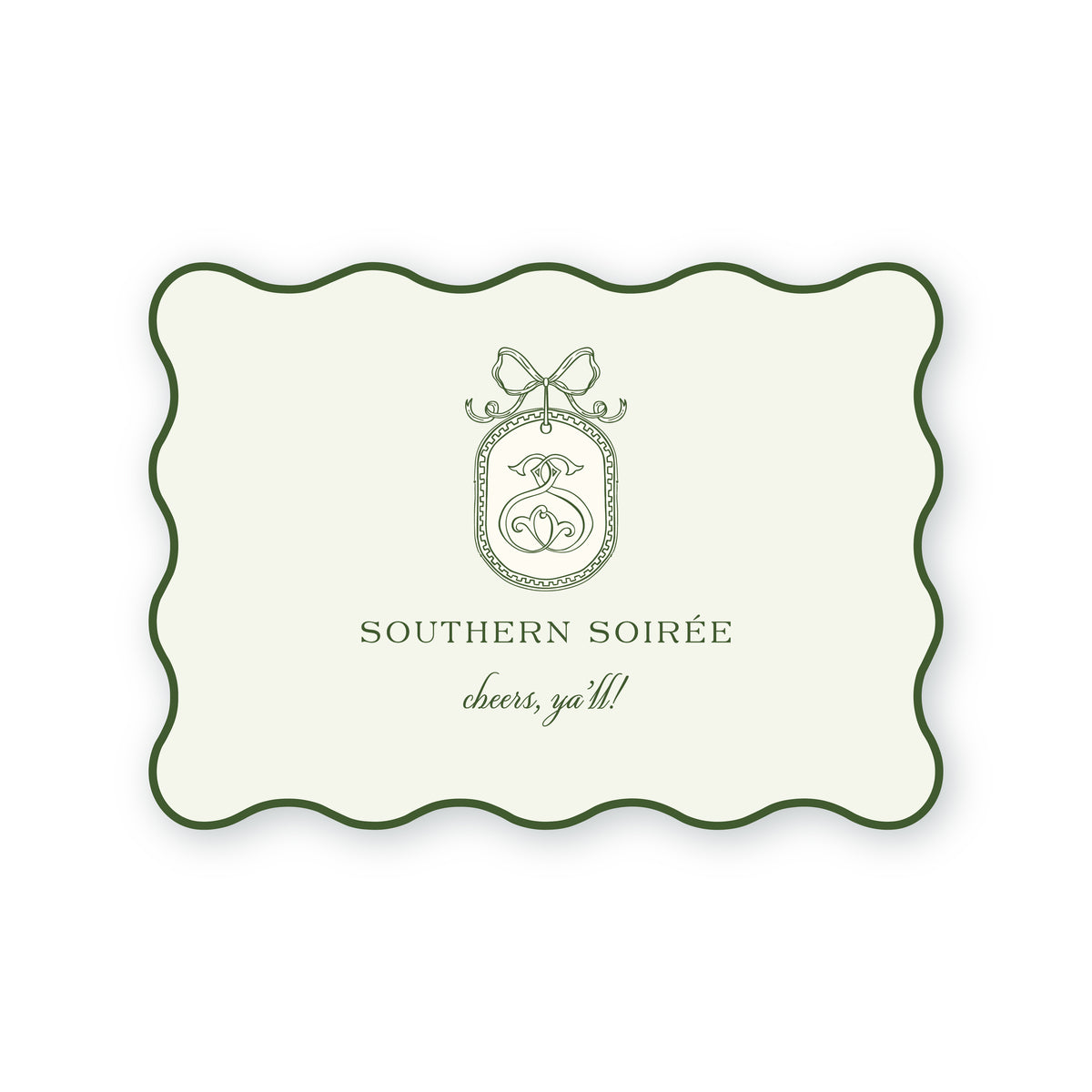 Custom Invitation 5 x 7  [Die-Cut]