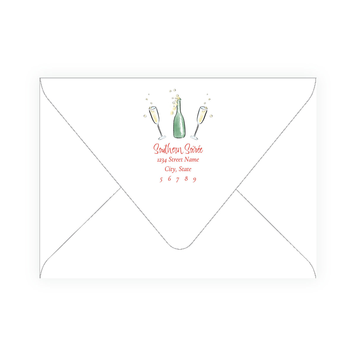 Reindeer Revelry Cocktails & Christmas Cheer Holiday Party Invitation
