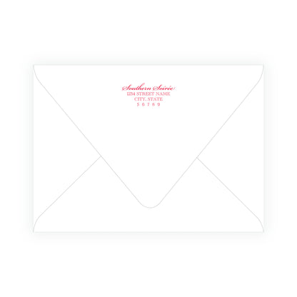 The Evergreen Trim Red