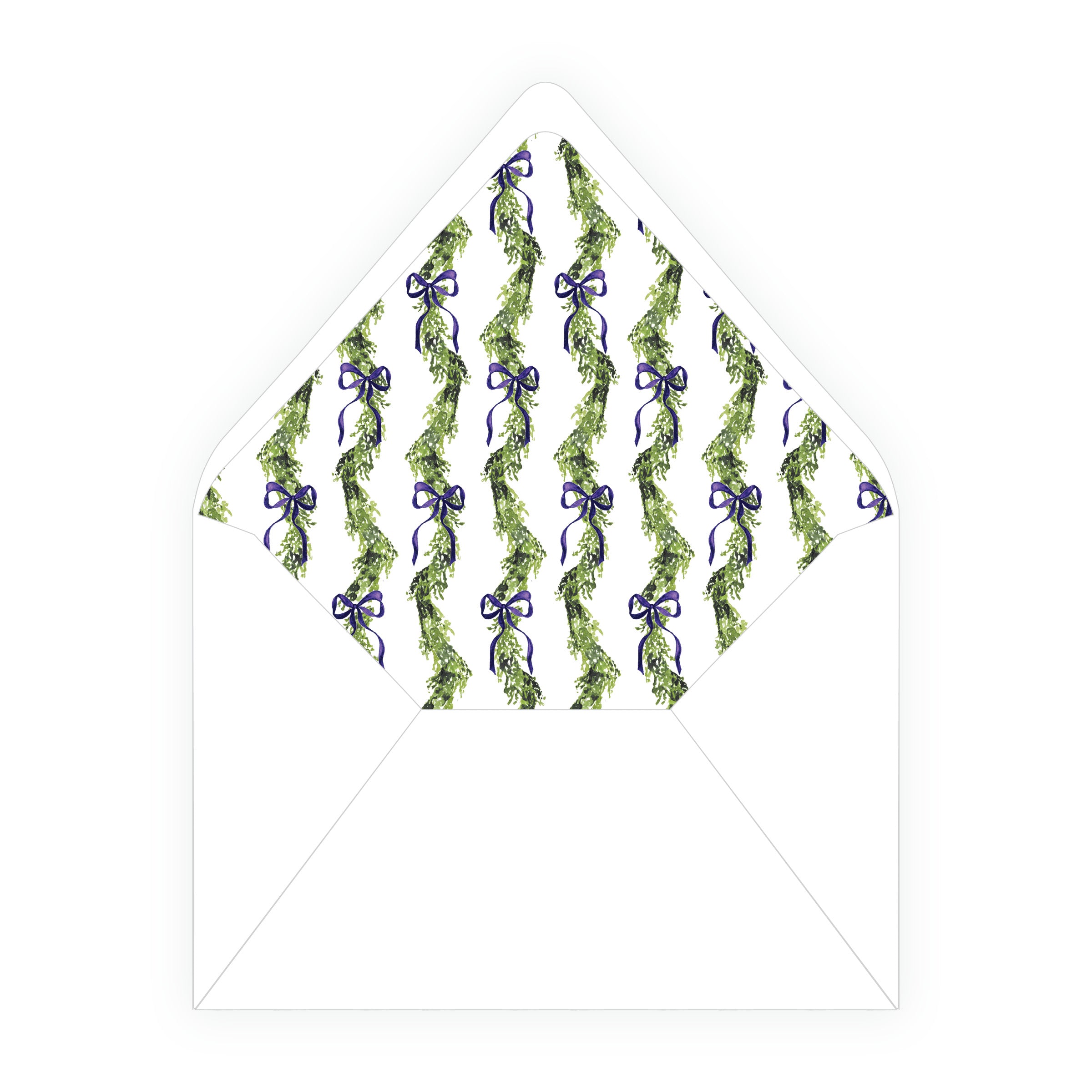The Evergreen Garland Navy Landscape