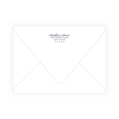 The Evergreen Garland Navy Landscape