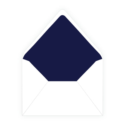 The Evergreen Garland Navy Landscape