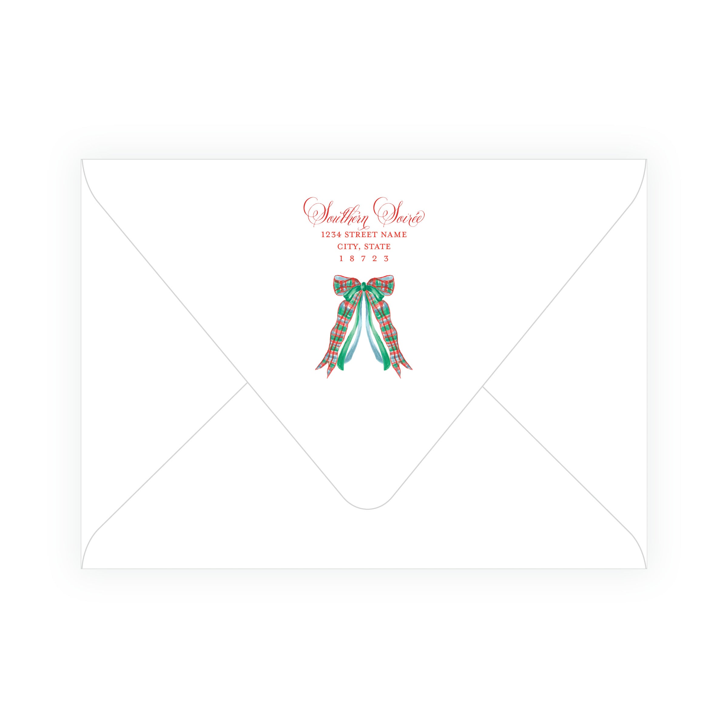 Christmas Plaid Frame