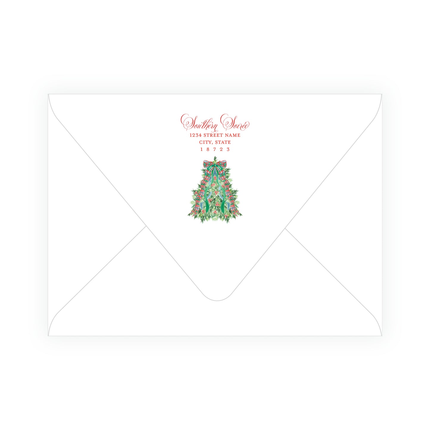 Christmas Plaid Frame