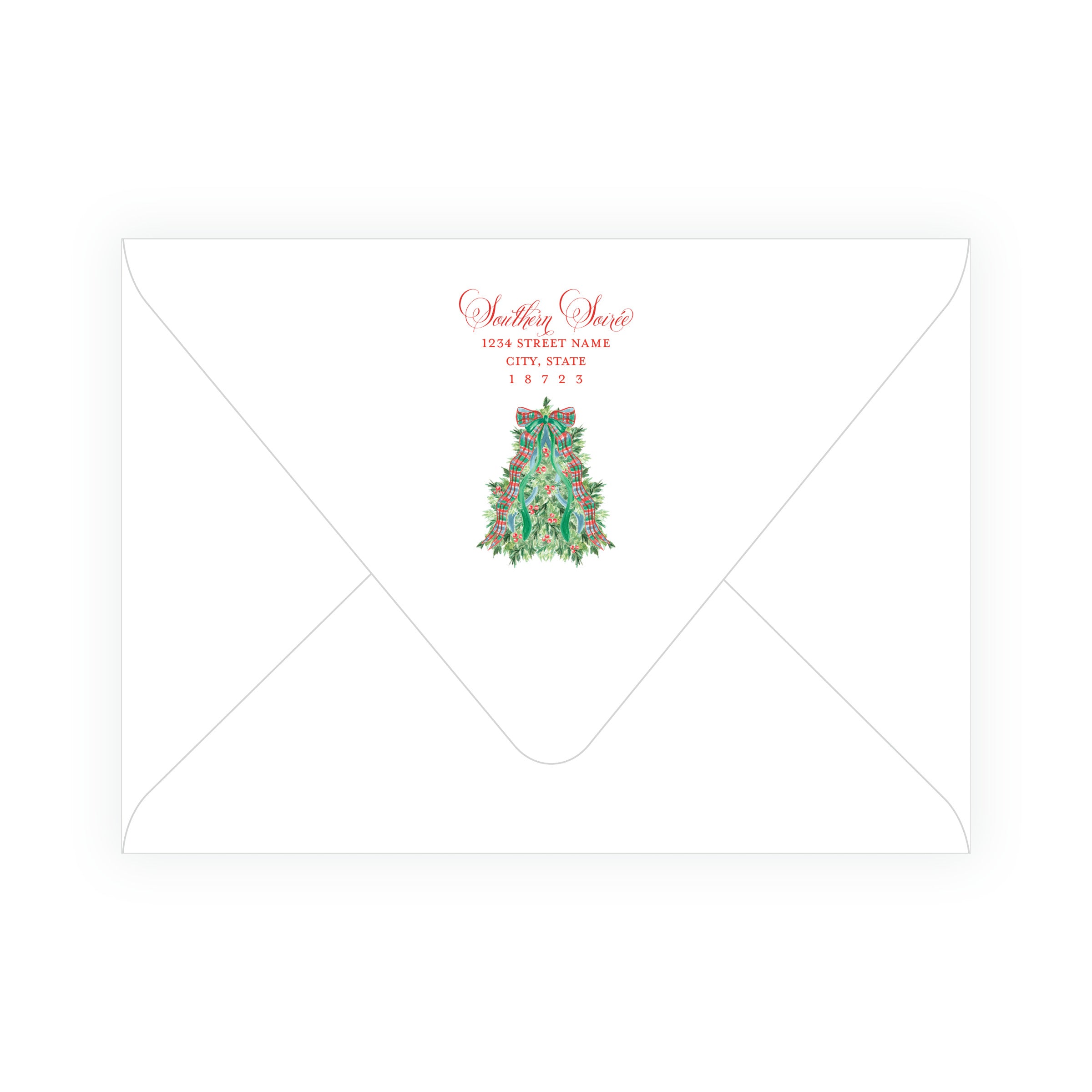 Christmas Plaid Frame