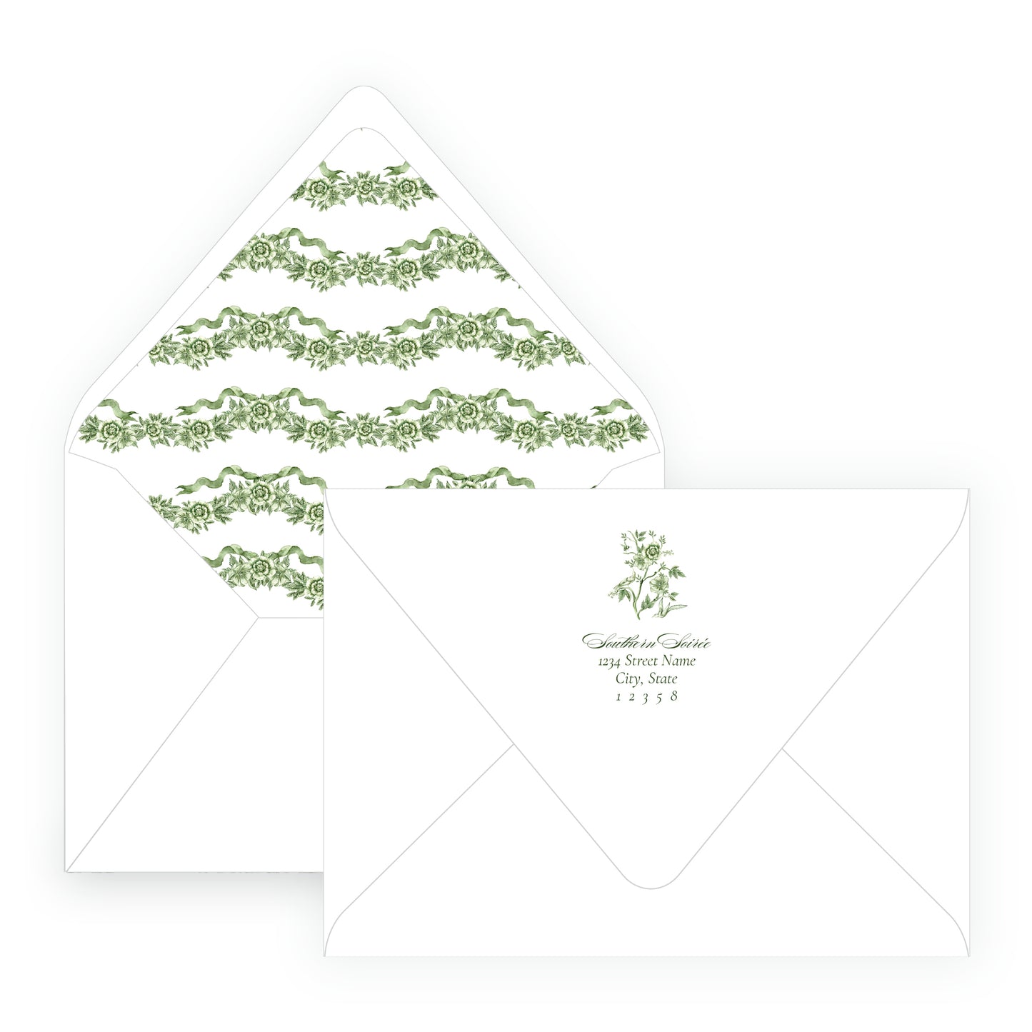 Le Jardin Floral Frame