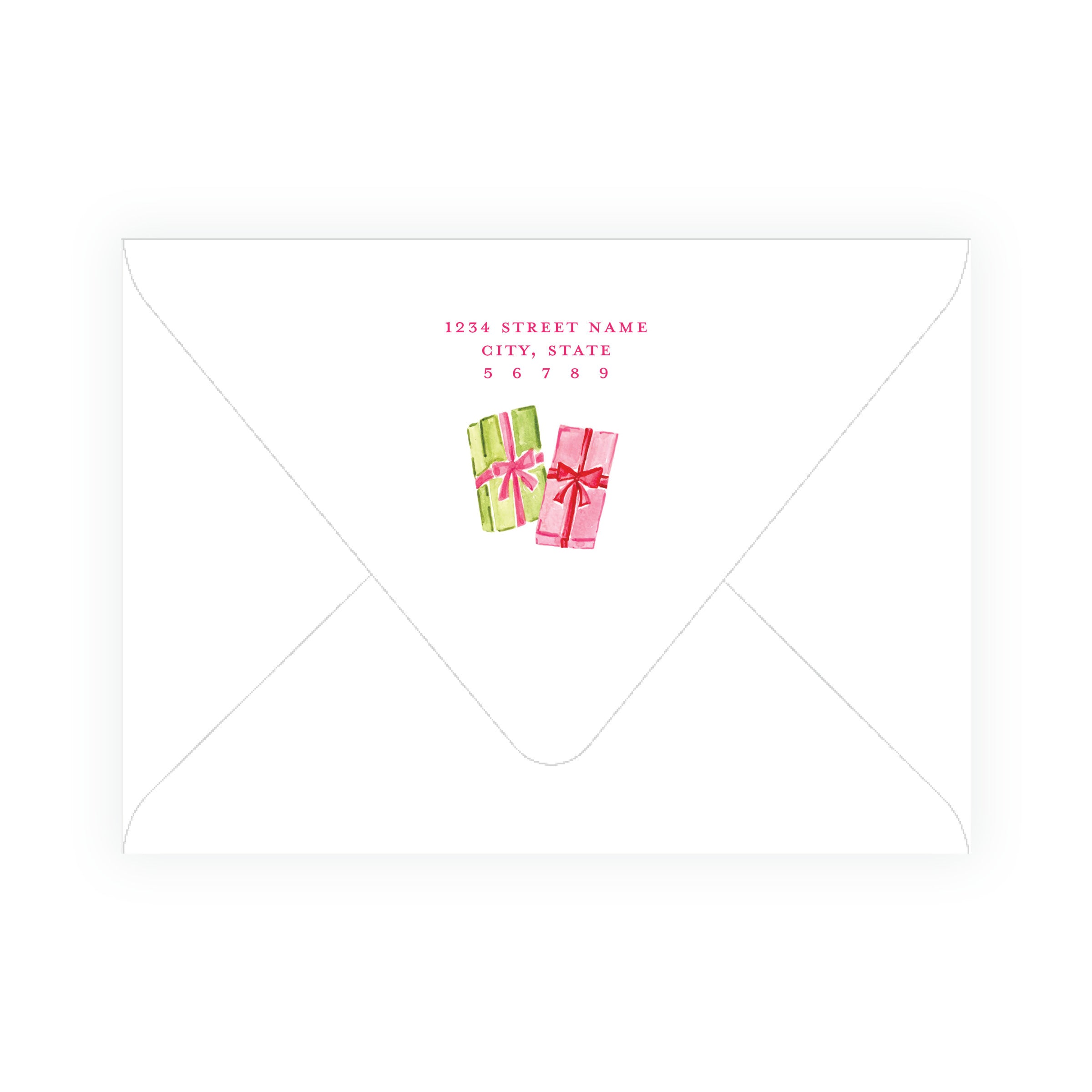 Martinis & Mistletoe Christmas Cocktail Party Invitation