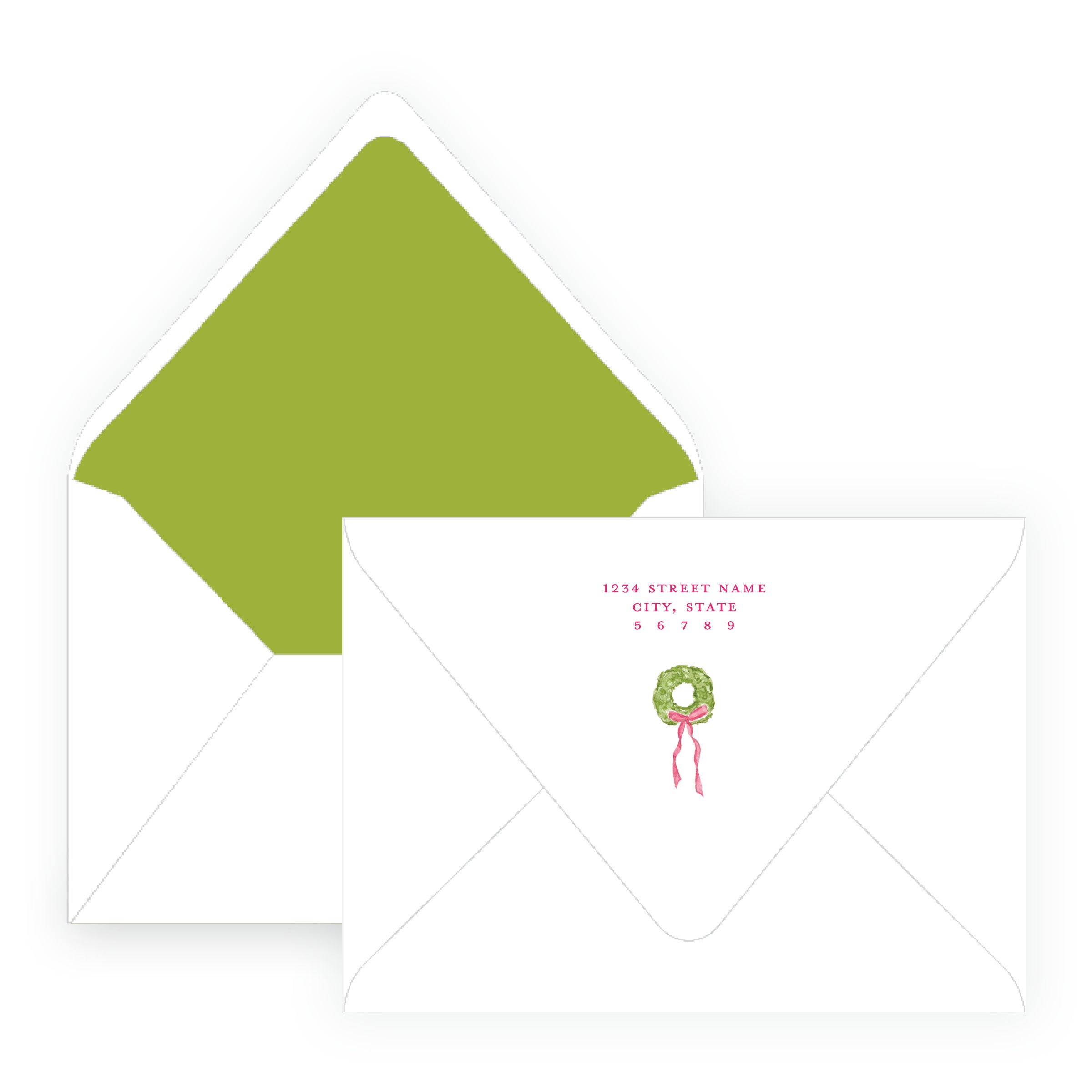 Martinis & Mistletoe Christmas Cocktail Party Invitation