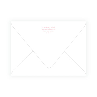 Floats & Féte Birthday Landscape Invitation