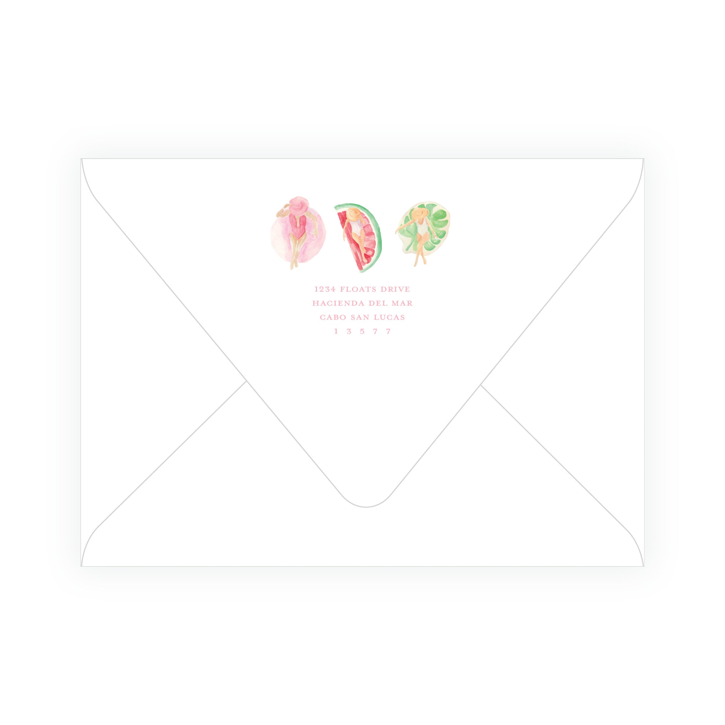 Floats & Fête Poolside Birthday Weekend Invitation