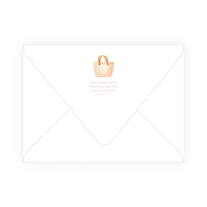 Floats & Féte Birthday Landscape Invitation