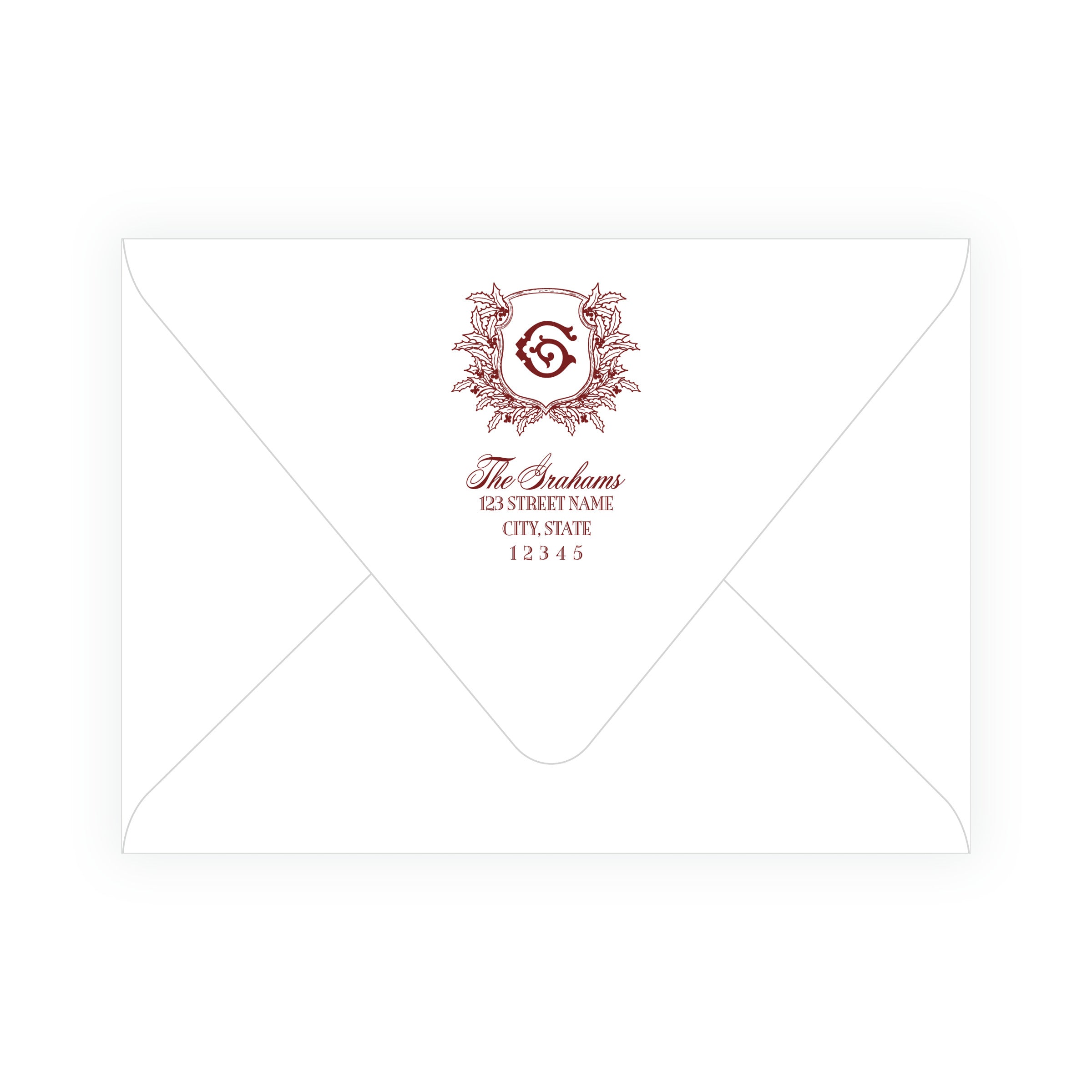 Heirloom Holly Crest (Customize Your Color)