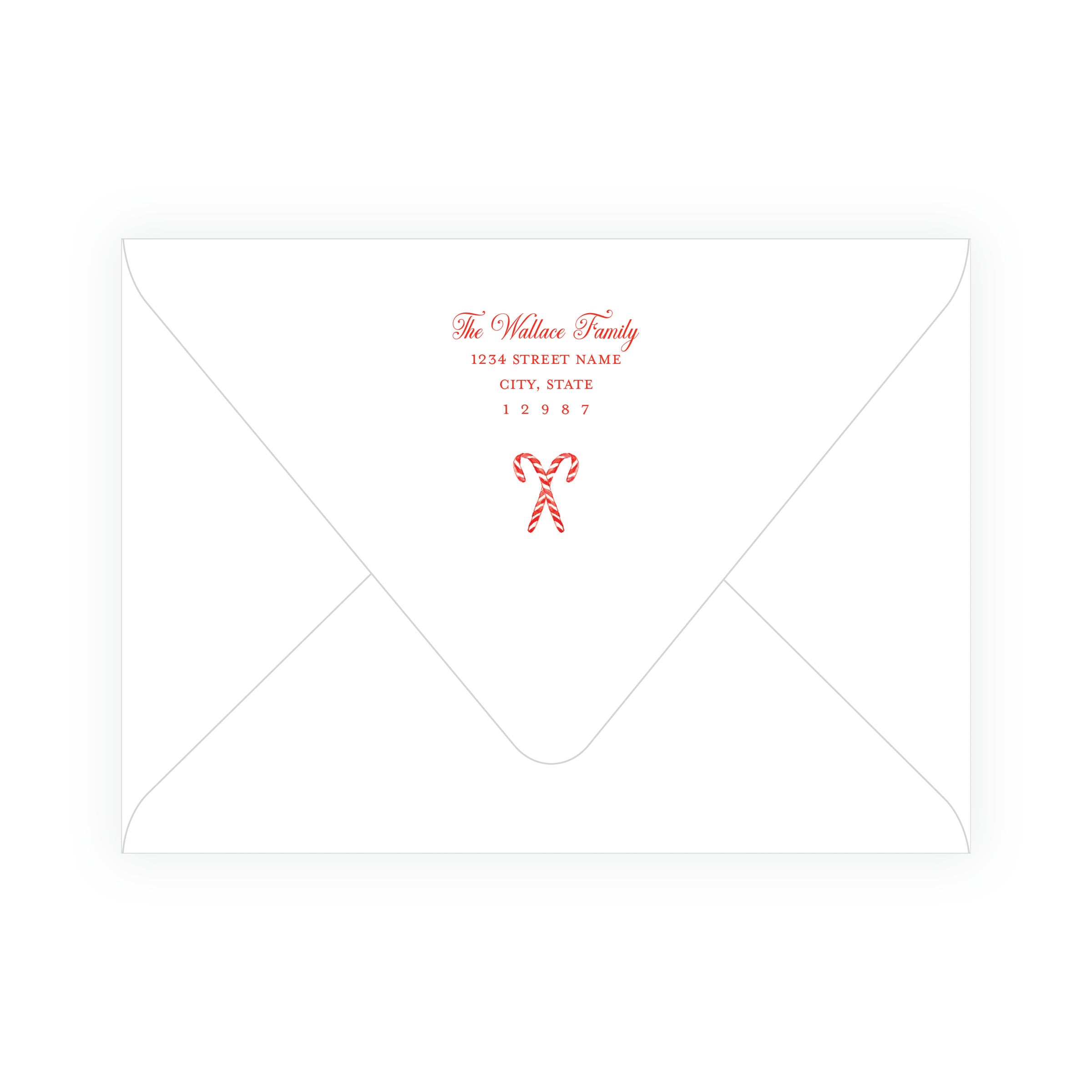 Candy Cane Frame