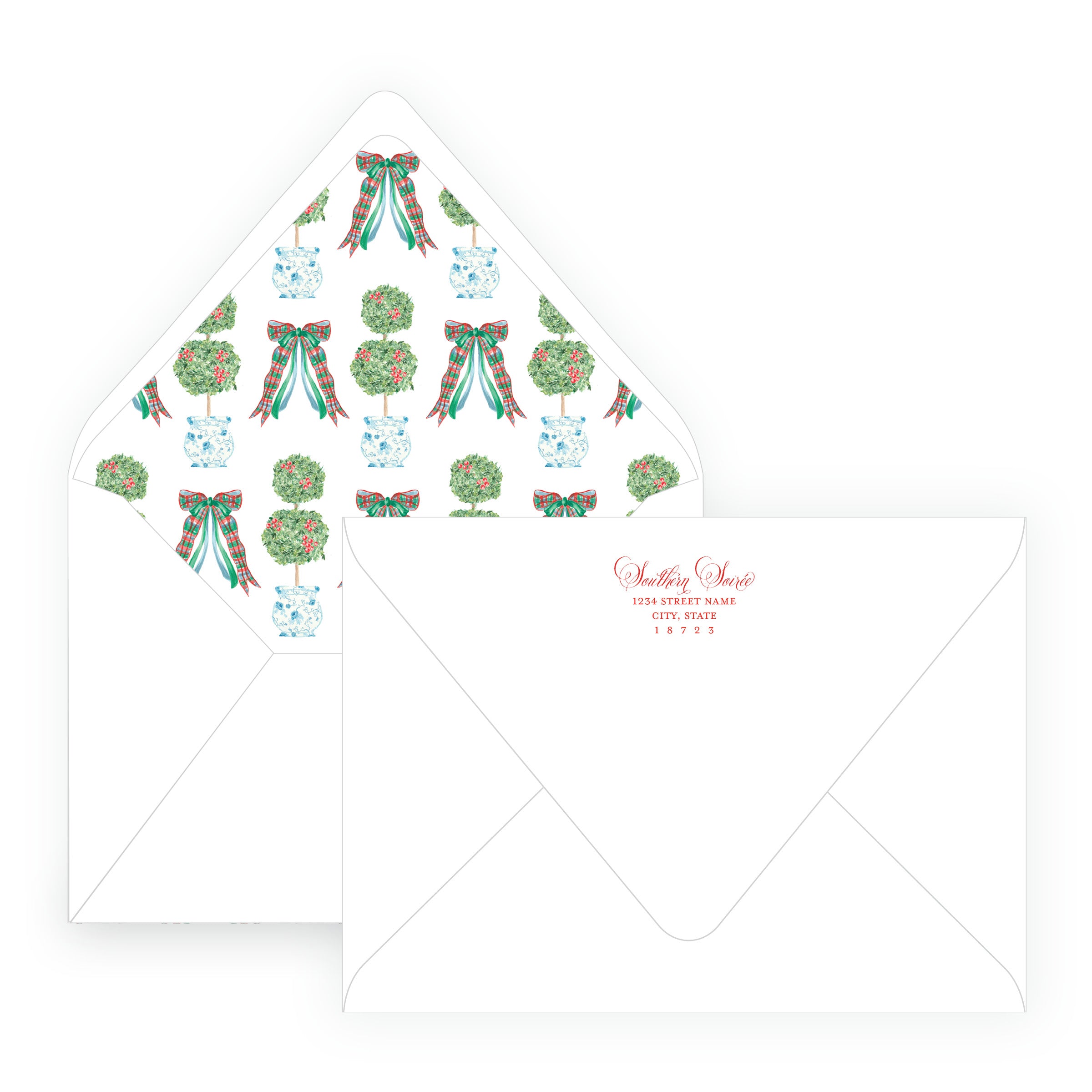 Christmas Plaid Frame