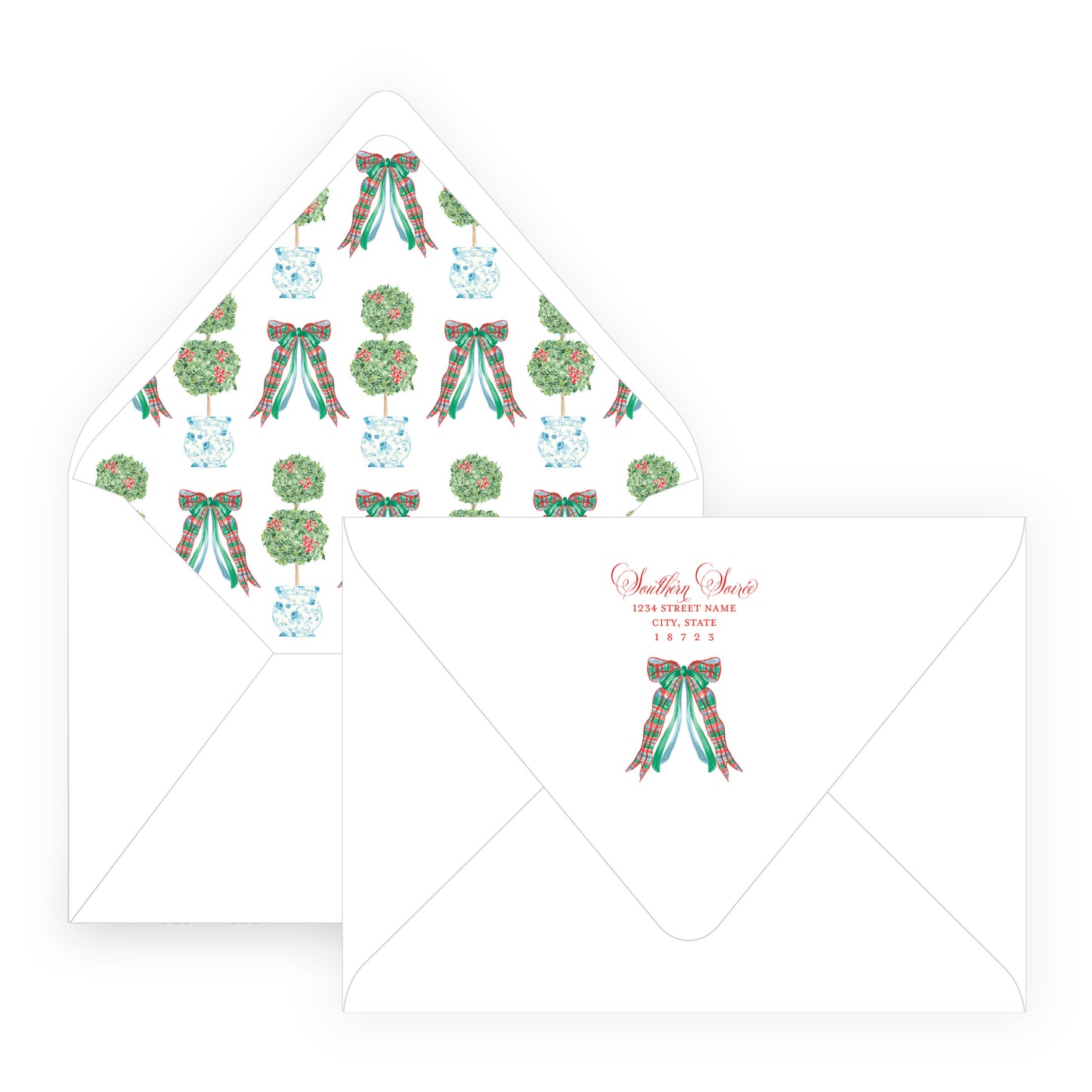 Christmas Plaid Frame