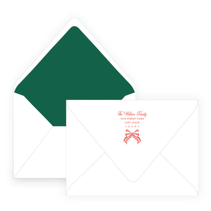 Candy Cane Wreath Landscape