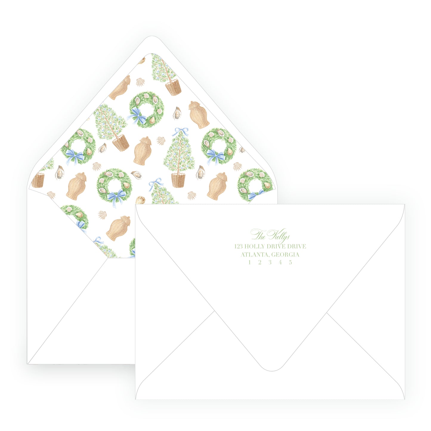 Seaside Noel Oyster Wreath