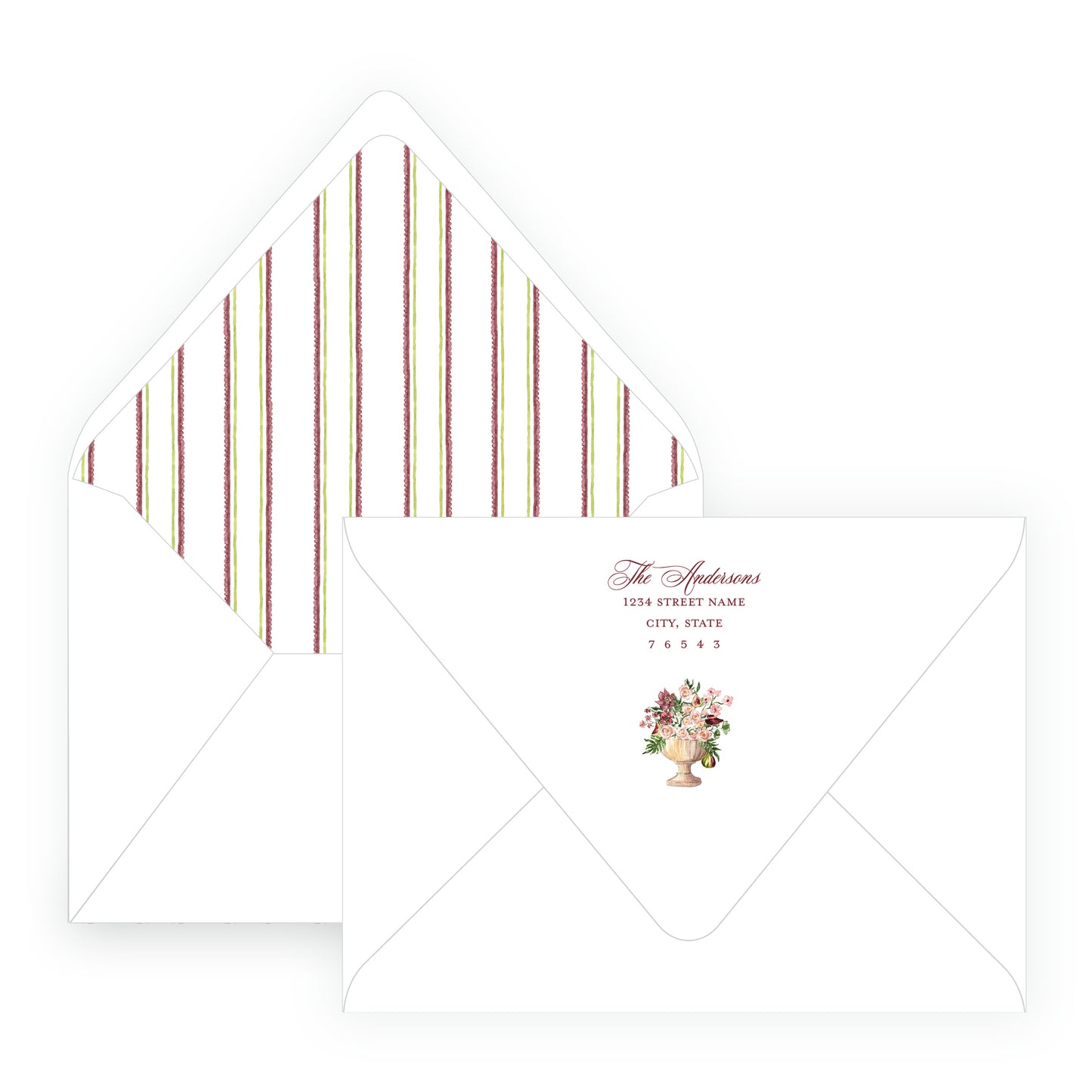 Figs and Floral Garland Trim