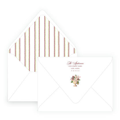 Figs and Floral Garland Trim