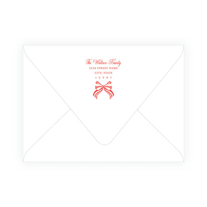 Candy Cane Wreath Landscape