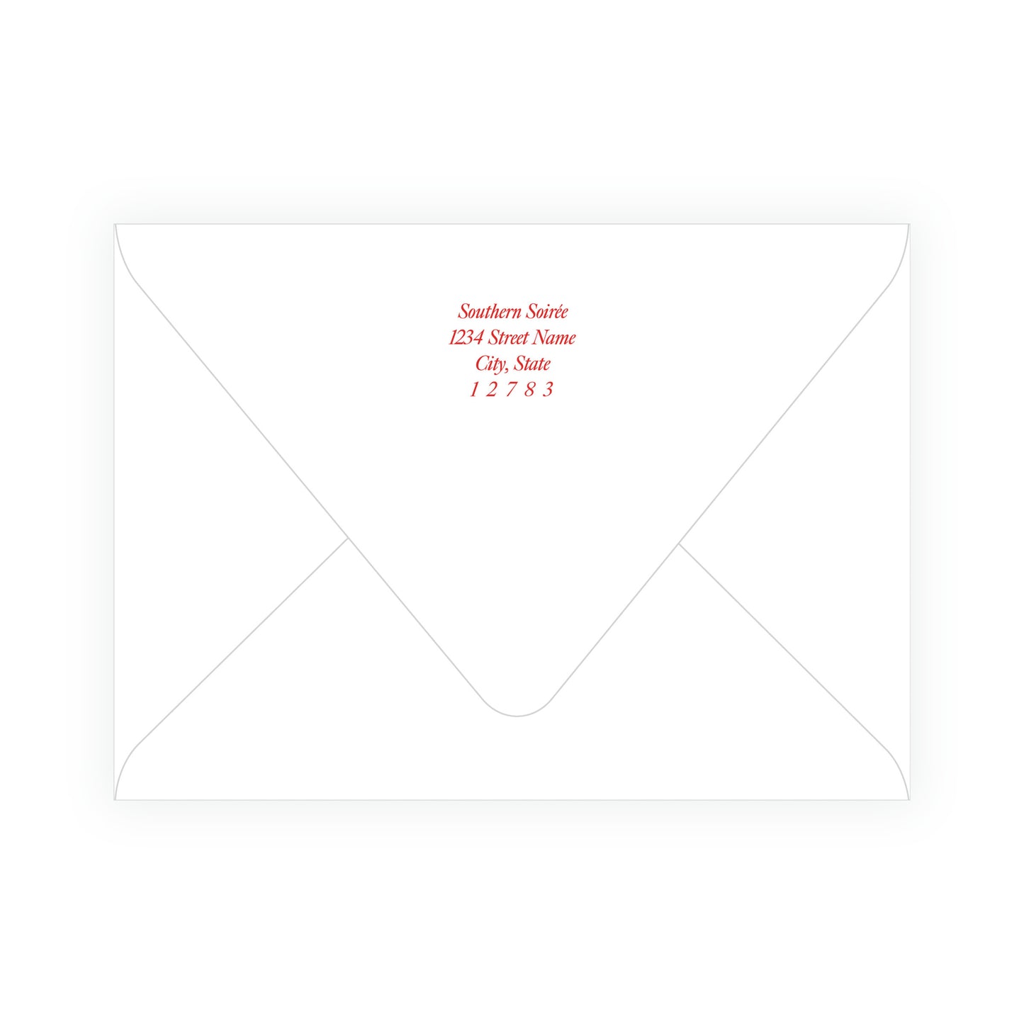 Wrapped In Lights Trim Holiday Card