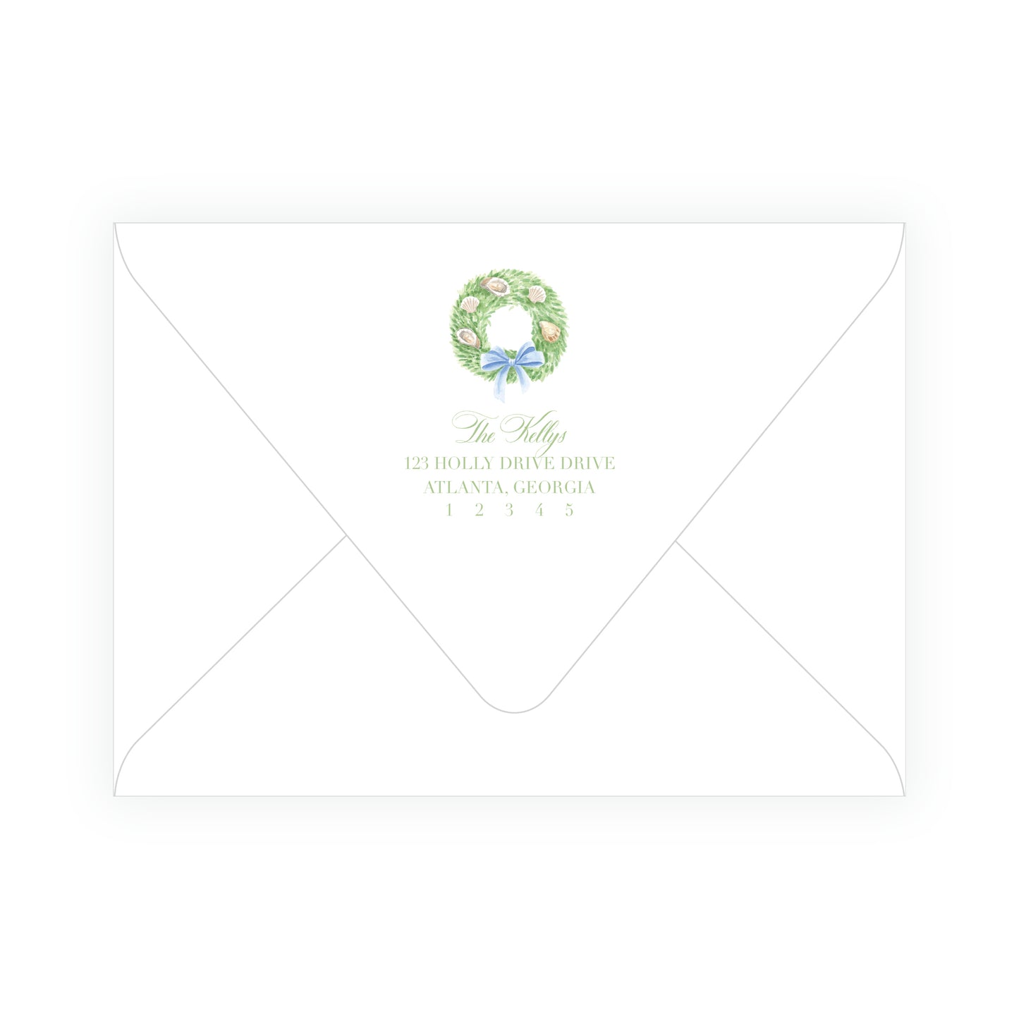 Seaside Noel Oyster Wreath