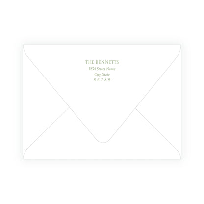 Very Merry Green Marble Landscape