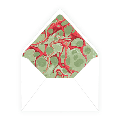 Very Merry Green Marble