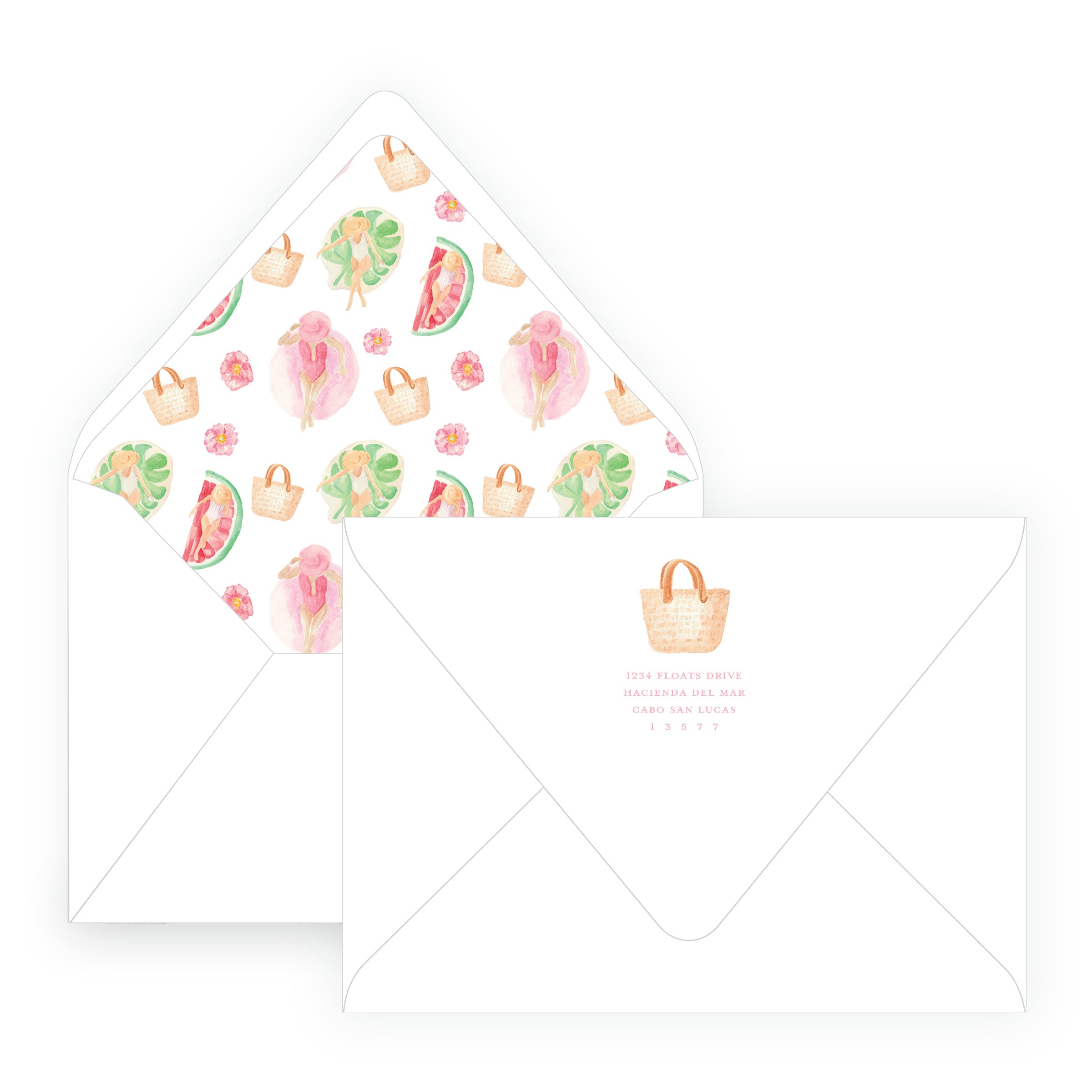 Floats & Fête Poolside Birthday Weekend Invitation
