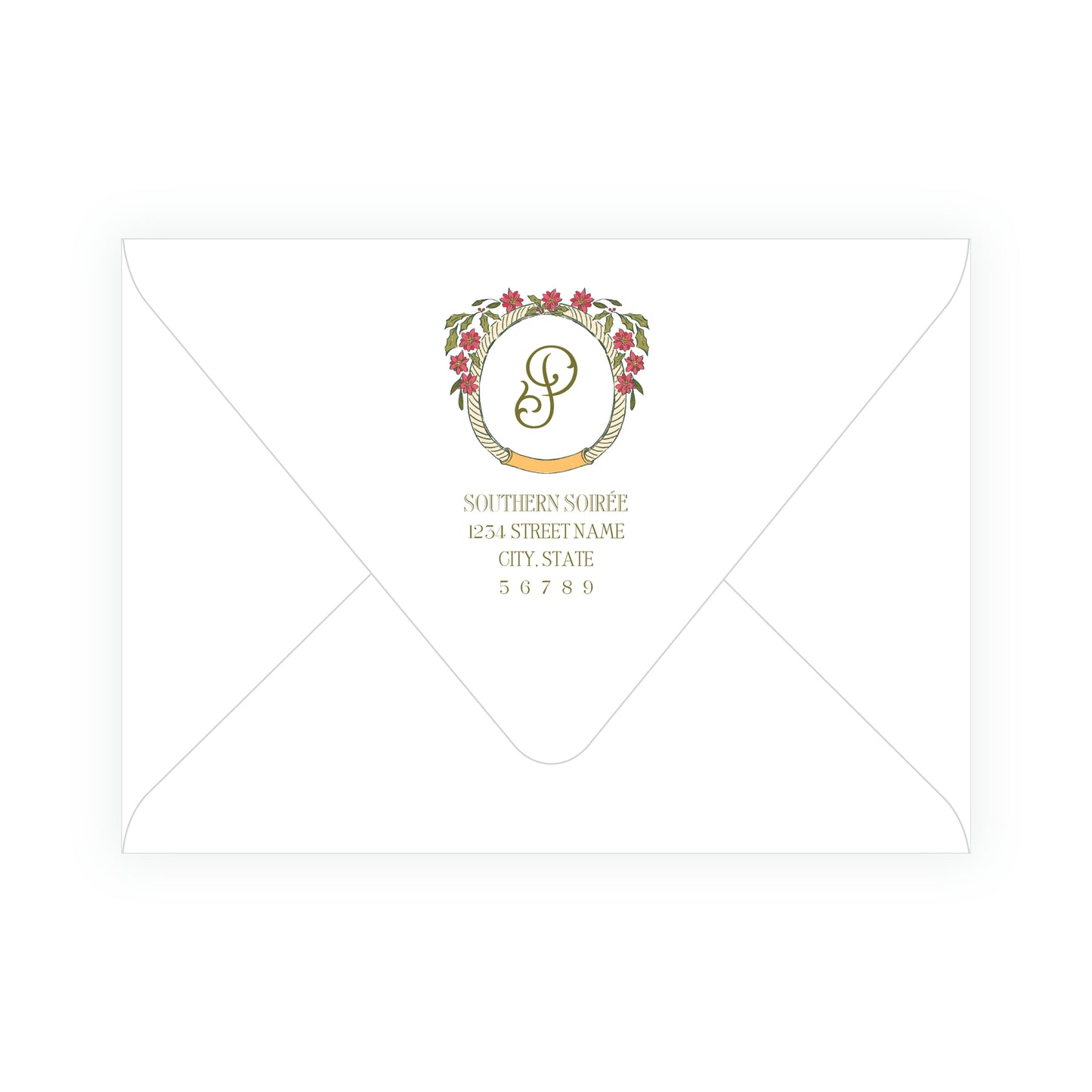 Magnolia Rope Wreath Colorful