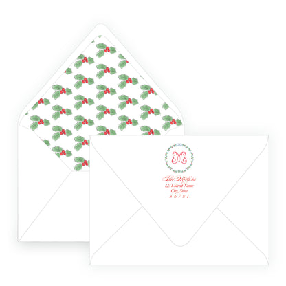 Sing & Rejoice Holly Frame